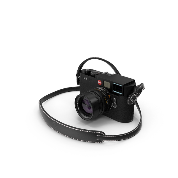 Slr Camera: Leica M9 Black PNG & PSD Images