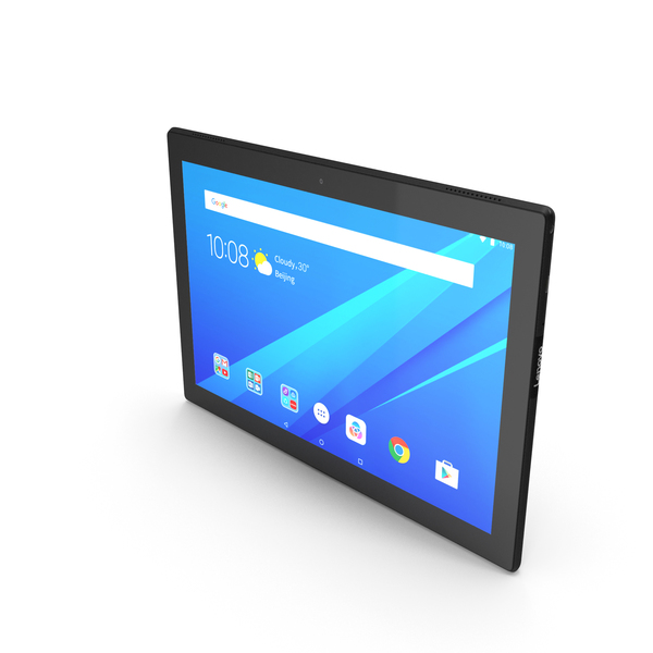 Tablet Computer: Lenovo Tab 4 10 Black PNG & PSD Images Tablet Computer: Lenovo Tab 4 10 Black PNG & PSD Images