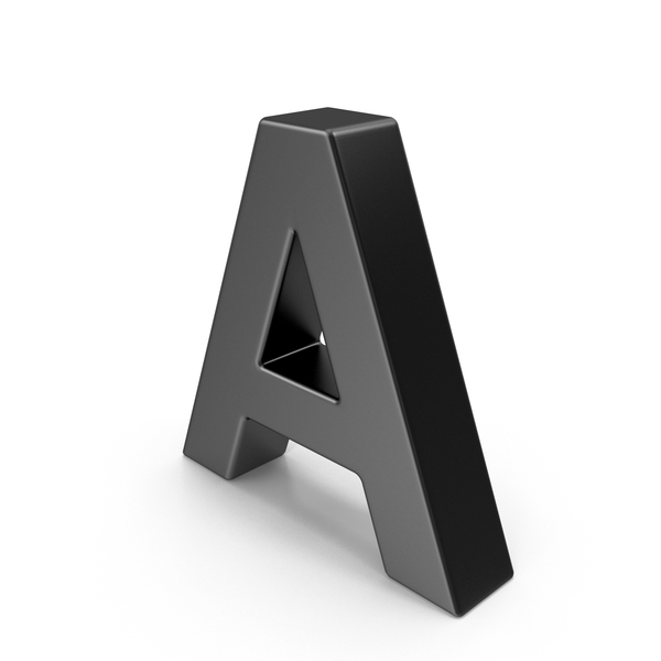 Letter A PNG Images & PSDs for Download | PixelSquid - S123176670