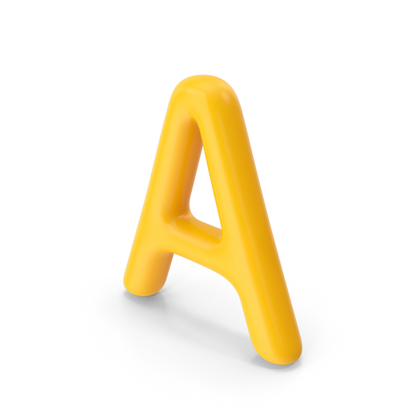 Language: Letter A Orange PNG & PSD Images