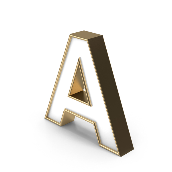 Roman Alphabet: Letter A PNG & PSD Images