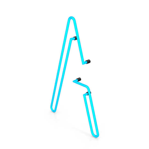 Light: Letter Blue Neon A PNG & PSD Images Light: Letter Blue Neon A PNG & PSD Images