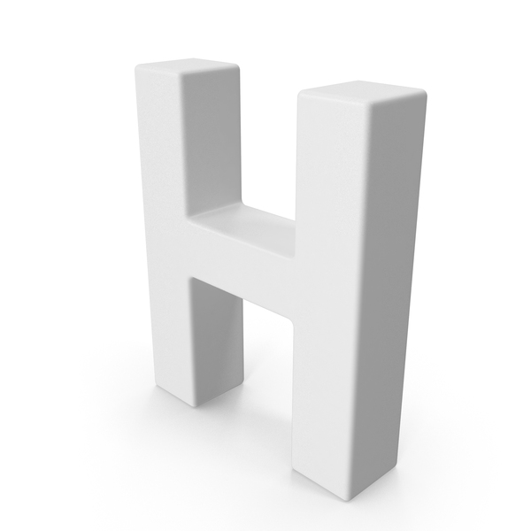 Letter H PNG Images & PSDs for Download | PixelSquid - S12286146B