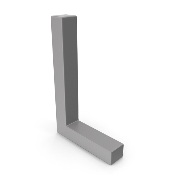 Language: Letter L Grey PNG & PSD Images