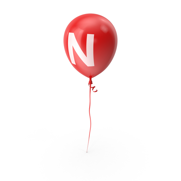Balloons: Letter N Balloon PNG & PSD Images Balloons: Letter N Balloon PNG & PSD Images