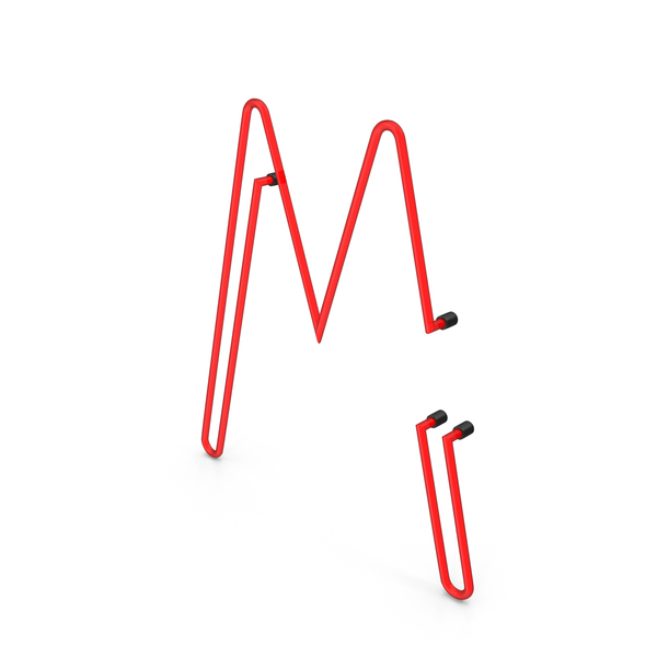 Light: Letter Red Neon M PNG & PSD Images Light: Letter Red Neon M PNG & PSD Images