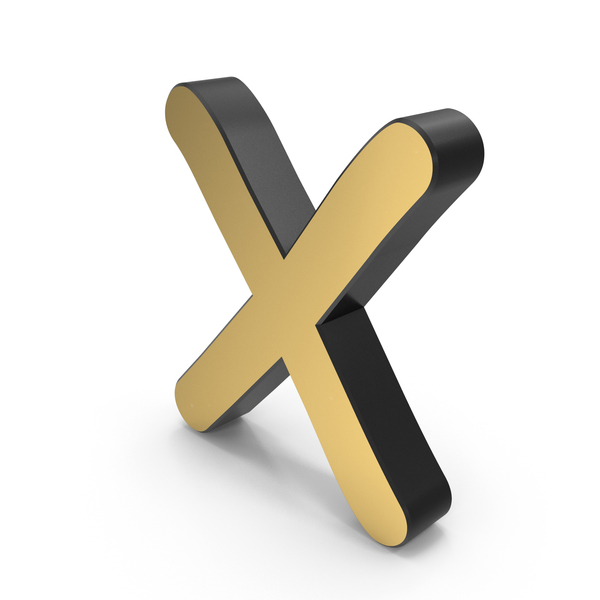 Roman Alphabet: Letter X Gold Black PNG & PSD Images Roman Alphabet: Letter X Gold Black PNG & PSD Images