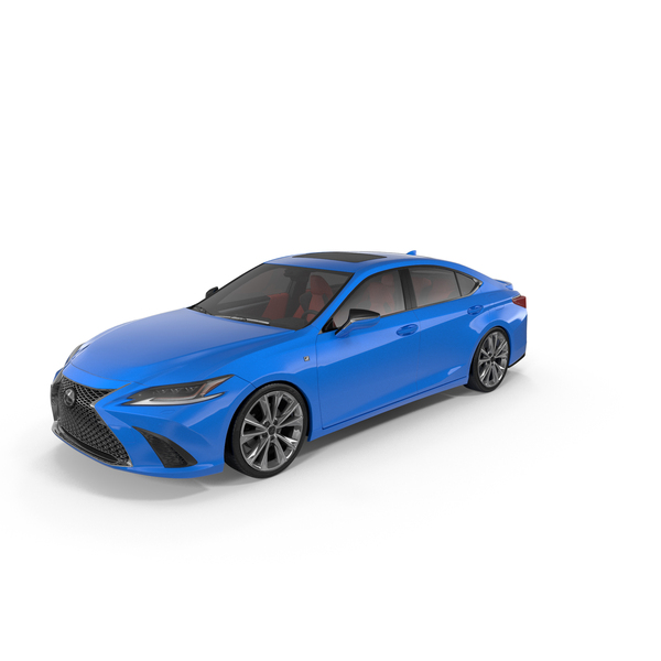 Sedan: Lexus ES 350 F Sport 2020 PNG & PSD Images