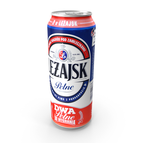 Lezajsk 500ml Beer Can PNG & PSD Images Lezajsk 500ml Beer Can PNG & PSD Images