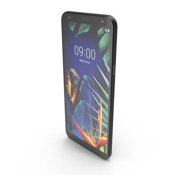 Smartphone: LG K40 Black PNG & PSD Images