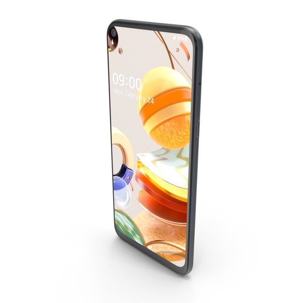 Smartphone: LG K61 Titanium PNG & PSD Images