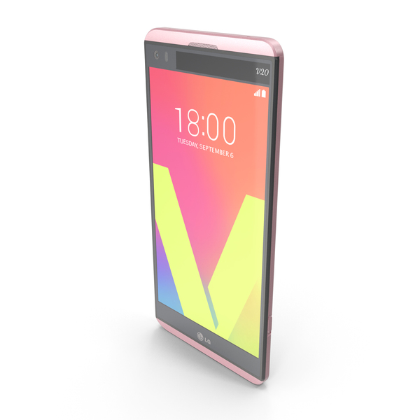 Smartphone: LG V20 Pink PNG & PSD Images Smartphone: LG V20 Pink PNG & PSD Images