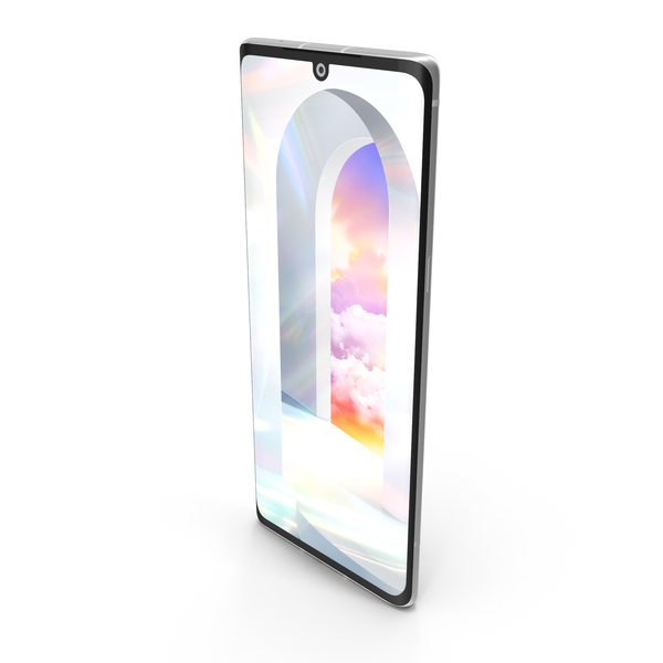 Smartphone: LG Velvet Aurora White PNG & PSD Images Smartphone: LG Velvet Aurora White PNG & PSD Images