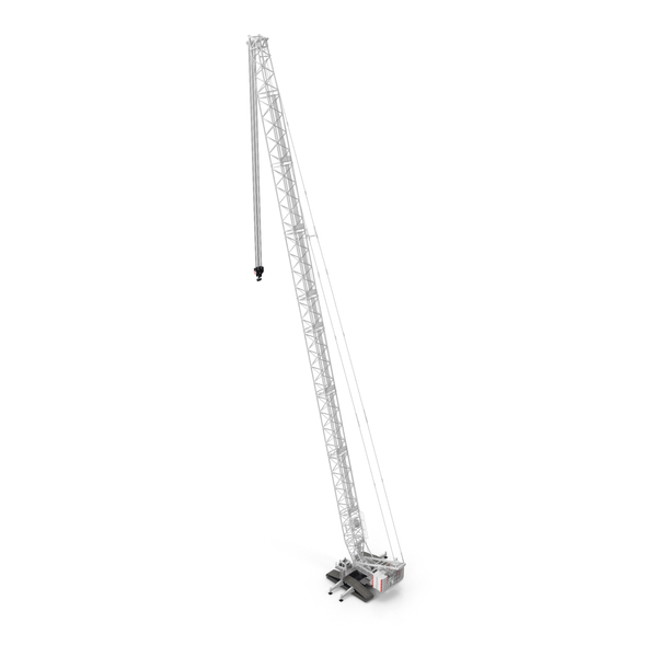 Industrial: Liebherr Crawler Crane LR 1600/2 S96m White PNG & PSD Images Industrial: Liebherr Crawler Crane LR 1600/2 S96m White PNG & PSD Images