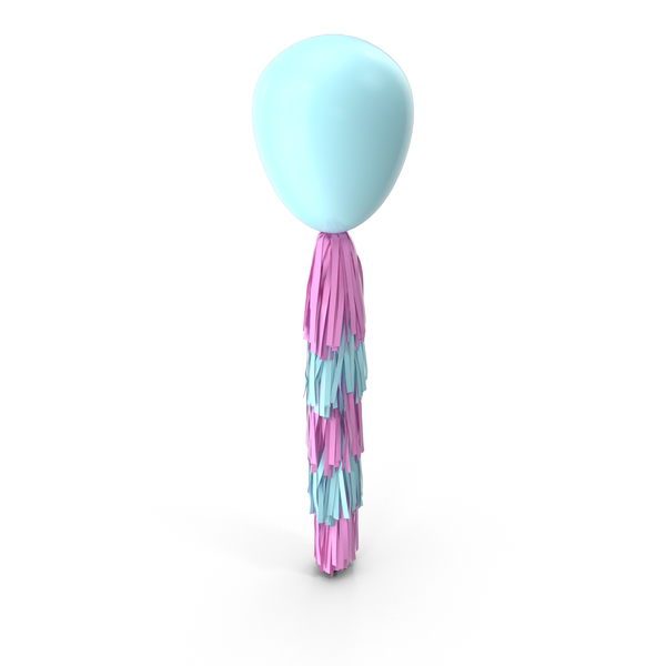 Balloons: Light Blue Balloon with Pink and Light BlueTassel Garland PNG & PSD Images Balloons: Light Blue Balloon with Pink and Light BlueTassel Garland PNG & PSD Images
