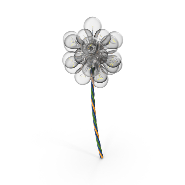 Halogen: Light Bulb Flower PNG & PSD Images