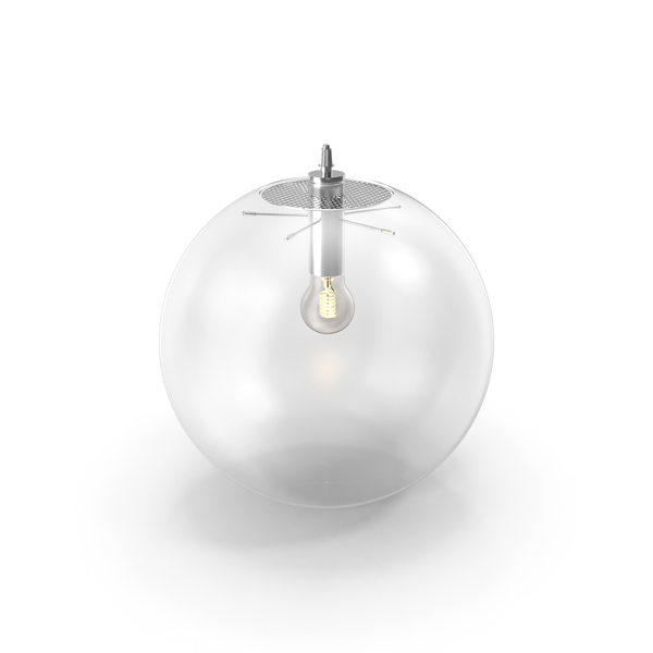 Lightbulb: Light Bulb Under A Glass Globe PNG & PSD Images