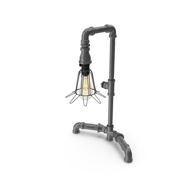 Table Lamp: Light pipes PNG & PSD Images Table Lamp: Light pipes PNG & PSD Images