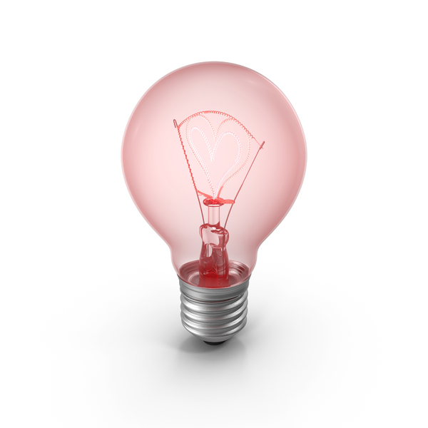 Lightbulb Heart PNG & PSD Images Lightbulb Heart PNG & PSD Images
