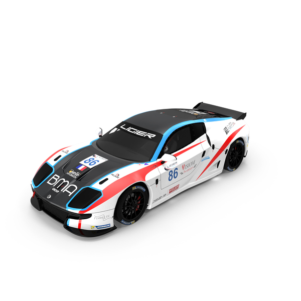 Lemans Prototype: Ligier JS2 R M Racing PNG & PSD Images