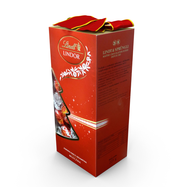 Lindt Lindor Christmas Chocolate Balls Red Box 225g PNG & PSD Images Lindt Lindor Christmas Chocolate Balls Red Box 225g PNG & PSD Images