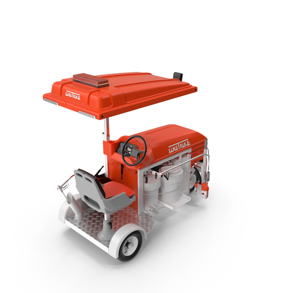 Paint Sprayer: LineTrike Road Line Marking Machine PNG & PSD Images