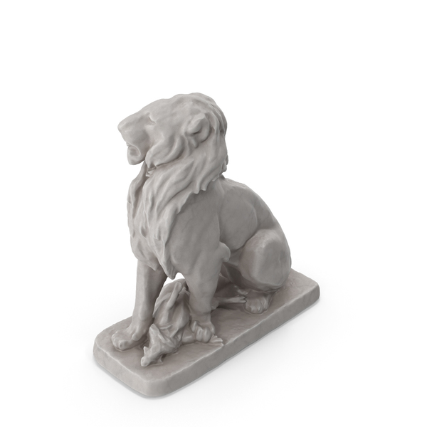 Statue: Lion with Prey PNG & PSD Images Statue: Lion with Prey PNG & PSD Images