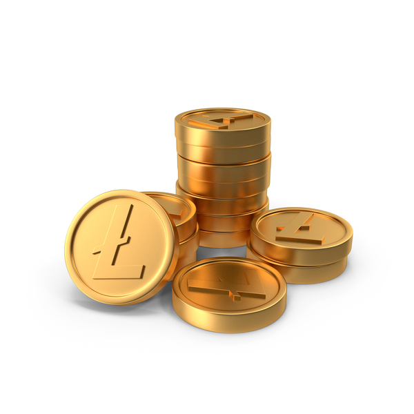 Coin: Litecoin Pile Of Coins PNG & PSD Images