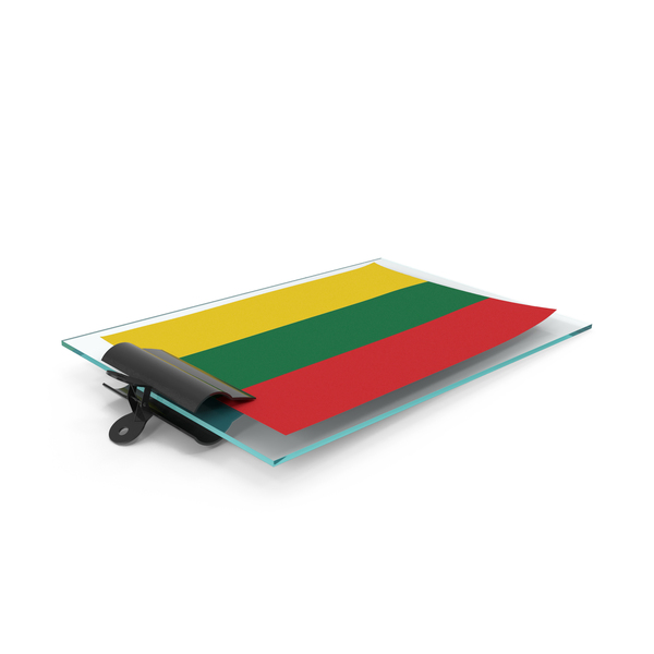 Lithuania Flag Paper On Pad PNG & PSD Images Lithuania Flag Paper On Pad PNG & PSD Images
