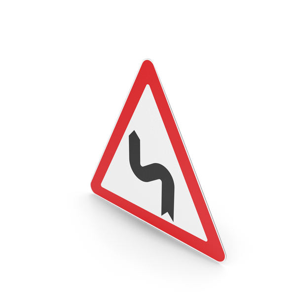 Lithuanian Double Curve First To The Left Sign PNG & PSD Images Lithuanian Double Curve First To The Left Sign PNG & PSD Images