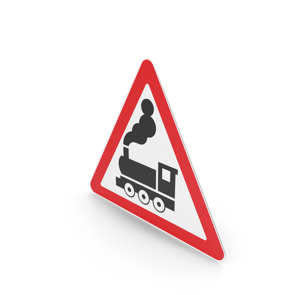 Lithuanian Level Crossing Ahead Without Gates Sign PNG & PSD Images Lithuanian Level Crossing Ahead Without Gates Sign PNG & PSD Images