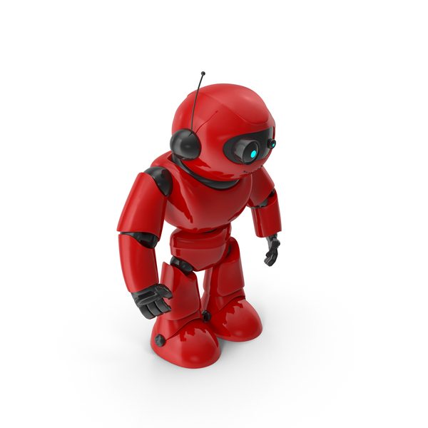 Little Red Robot PNG & PSD Images Little Red Robot PNG & PSD Images