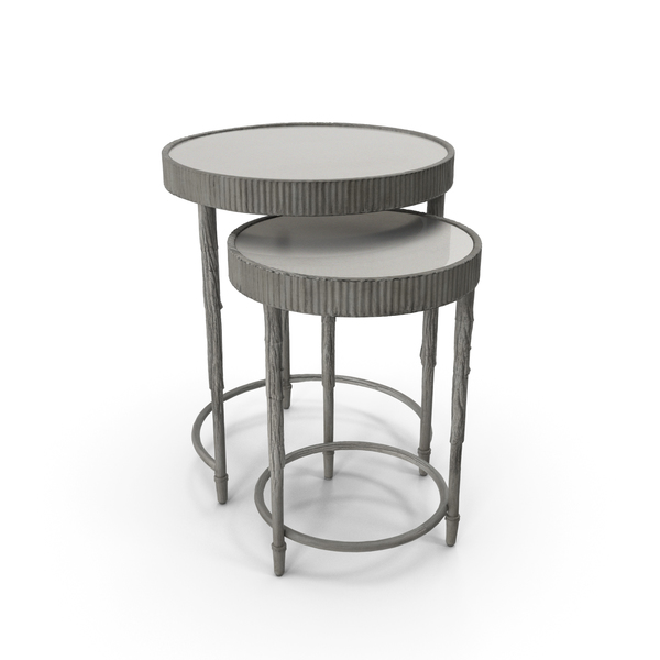 Table: Living Room Accent Nesting Tables PNG & PSD Images Table: Living Room Accent Nesting Tables PNG & PSD Images
