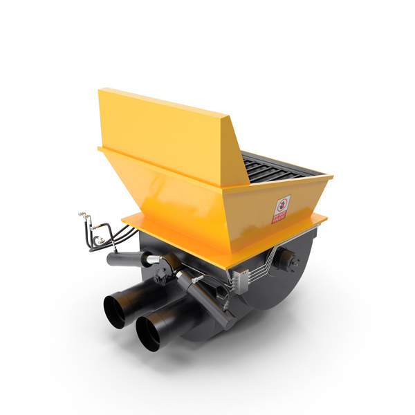 Unit Load Device: Loading Tank For Portable Concrete Pump PNG & PSD Images