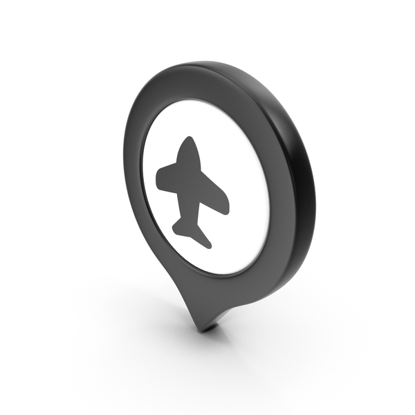 Computer Icon: Location Sign Airport Black PNG & PSD Images Computer Icon: Location Sign Airport Black PNG & PSD Images