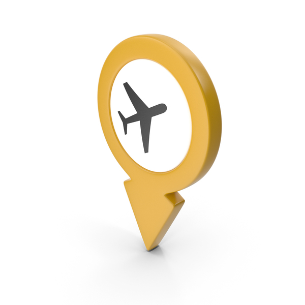 Computer Icon: Location Sign Airport Yellow PNG & PSD Images Computer Icon: Location Sign Airport Yellow PNG & PSD Images