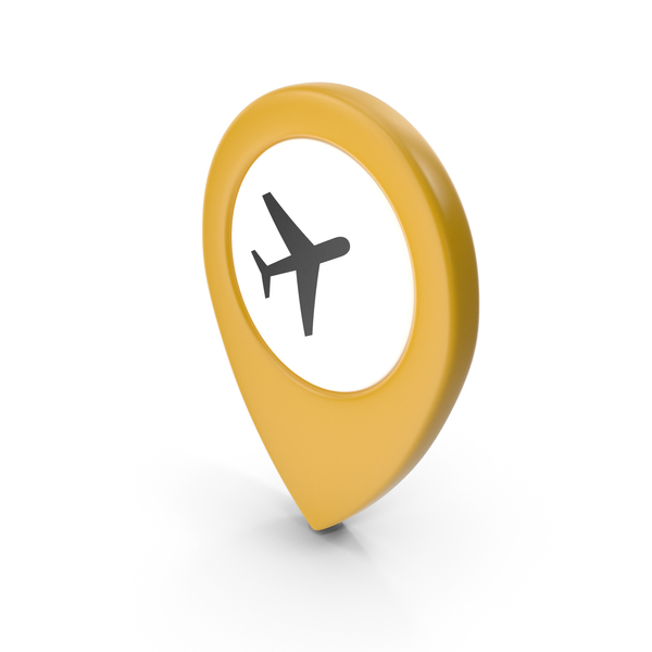 Computer Icon: Location Sign Airport Yellow PNG & PSD Images Computer Icon: Location Sign Airport Yellow PNG & PSD Images