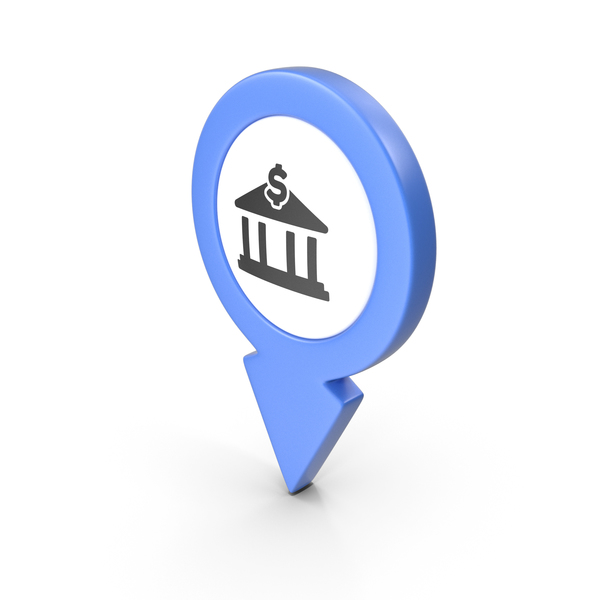 Computer Icon: Location Sign Bank Blue PNG & PSD Images Computer Icon: Location Sign Bank Blue PNG & PSD Images