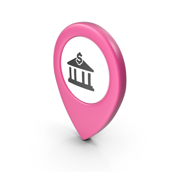 Computer Icon: Location Sign Bank Pink PNG & PSD Images Computer Icon: Location Sign Bank Pink PNG & PSD Images