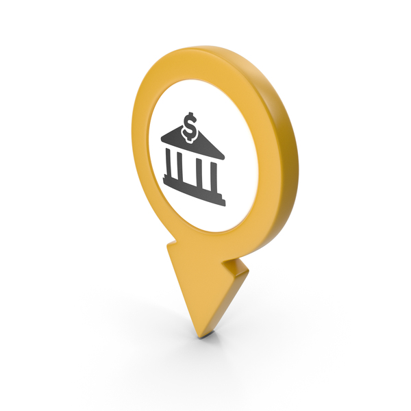 Computer Icon: Location Sign Bank Yellow PNG & PSD Images Computer Icon: Location Sign Bank Yellow PNG & PSD Images