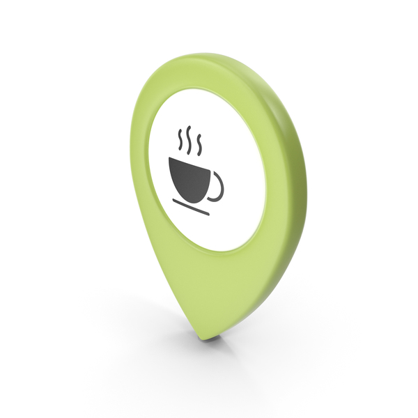 Computer Icon: Location Sign Coffe Green PNG & PSD Images Computer Icon: Location Sign Coffe Green PNG & PSD Images