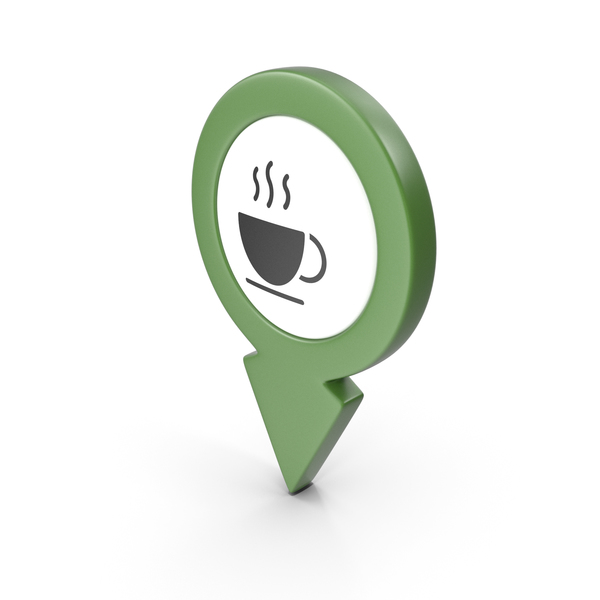 Computer Icon: Location Sign Coffe Green PNG & PSD Images Computer Icon: Location Sign Coffe Green PNG & PSD Images