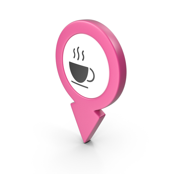 Computer Icon: Location Sign Coffe Pink PNG & PSD Images Computer Icon: Location Sign Coffe Pink PNG & PSD Images