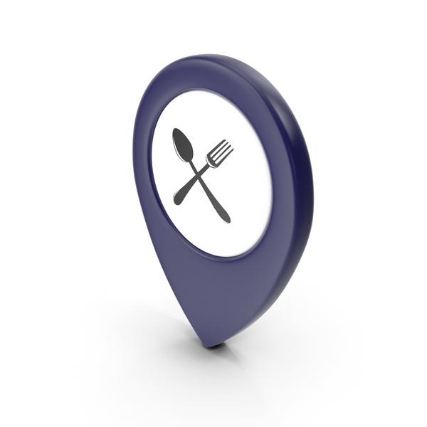 Computer Icon: Location Sign Restaurant Dark Blue PNG & PSD Images Computer Icon: Location Sign Restaurant Dark Blue PNG & PSD Images