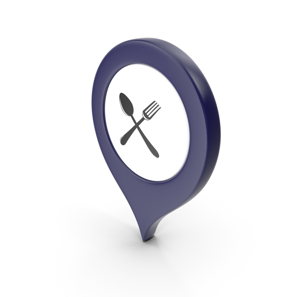 Computer Icon: Location Sign Restaurant Dark Blue PNG & PSD Images Computer Icon: Location Sign Restaurant Dark Blue PNG & PSD Images