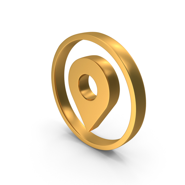 Cursor: Location Symbol Gold PNG & PSD Images Cursor: Location Symbol Gold PNG & PSD Images