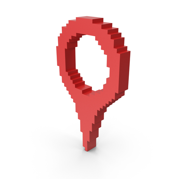 Symbols: Location Voxel PNG & PSD Images Symbols: Location Voxel PNG & PSD Images