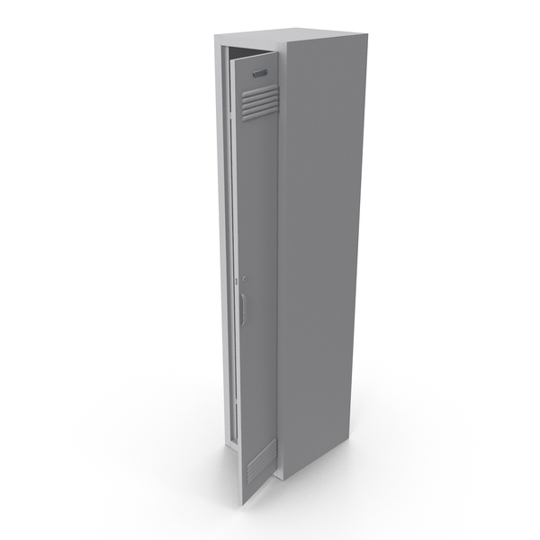 Locker White Open PNG & PSD Images