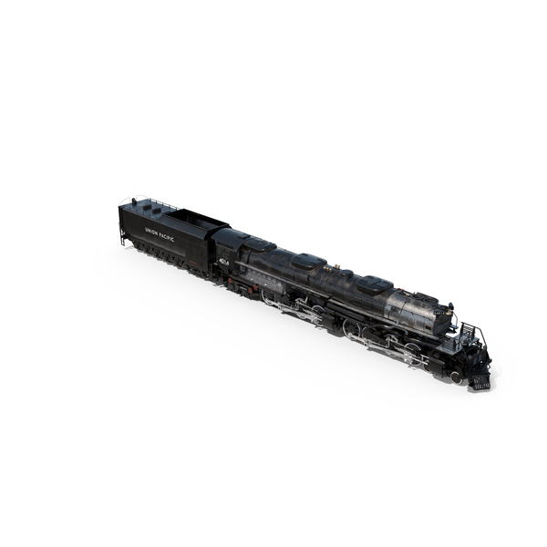 Steam Engine: Locomotive Big Boy With Trailed Tender PNG & PSD Images Steam Engine: Locomotive Big Boy With Trailed Tender PNG & PSD Images