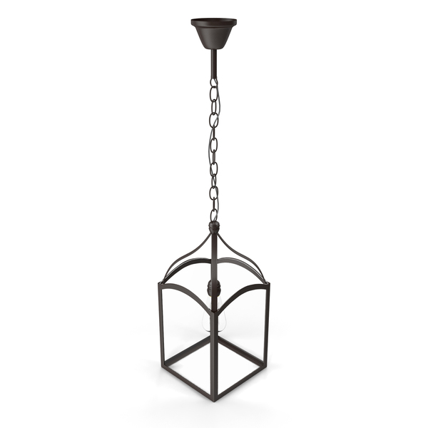 Loft Square Lamp Chandelier PNG & PSD Images
